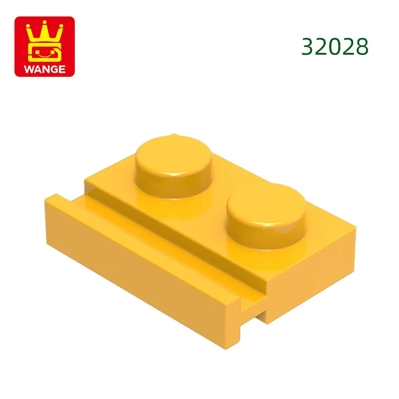 224-piece building block plate set MOC slide bricks for kids creative builds