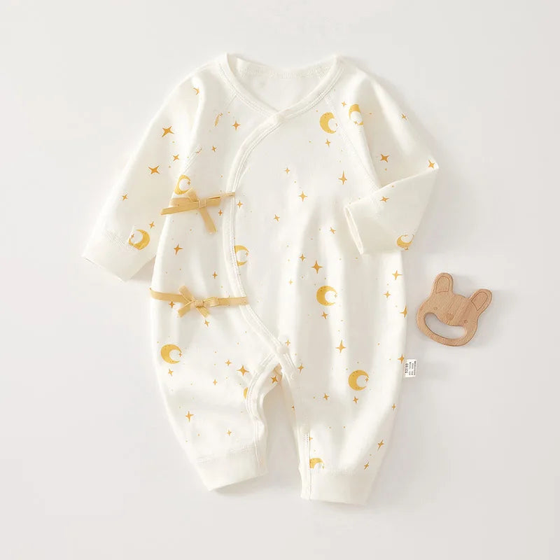 Print Cotton Baby Romper - Kindle Kids ABC - view 8
