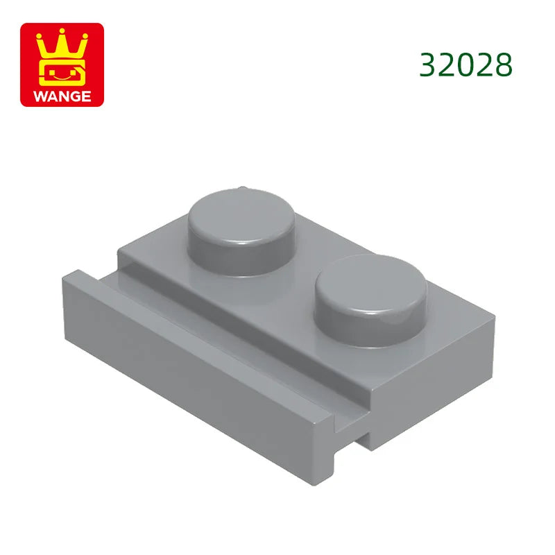 224-piece building block plate set MOC slide bricks for kids creative builds