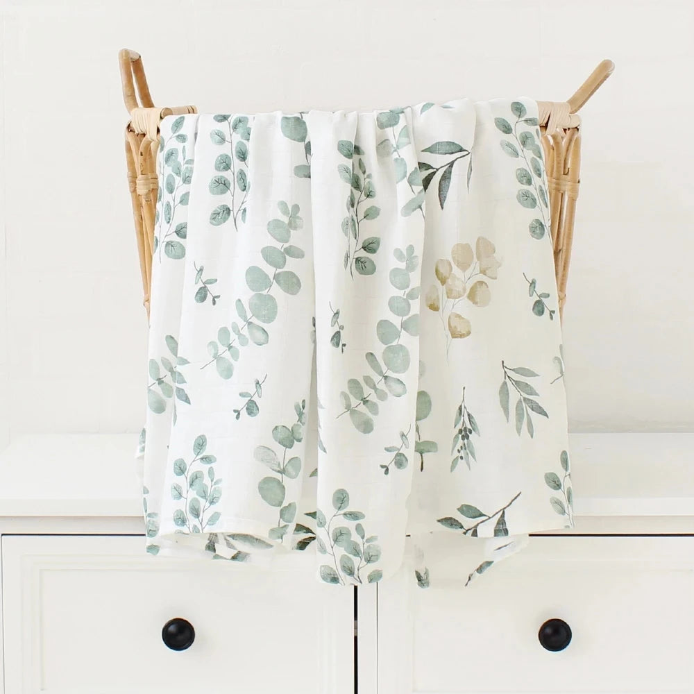 Cotton Muslin Baby Wrap Blanket - Kindle Kids ABC - view 5