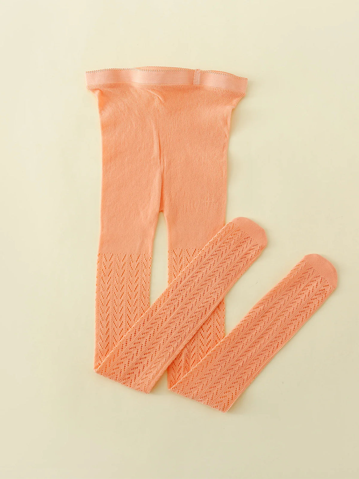 Girls Cotton Mesh Tights — Fishnet Vintage Pantyhose | 6M–7Y