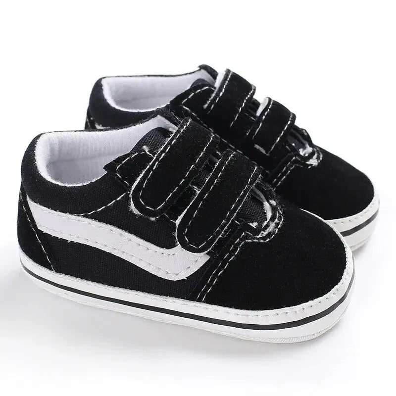 Baby Canvas Sneakers - Classic Stripes 0-12M - photo 2