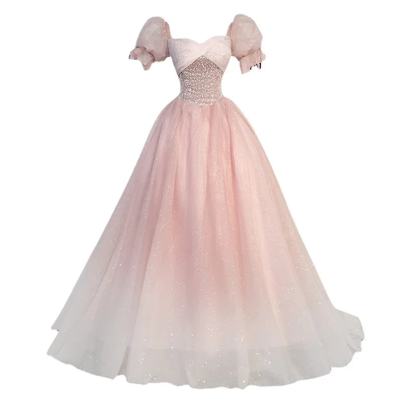 Girls' Tulle Sequin Ball Gown - Kindle Kids ABC - view 5