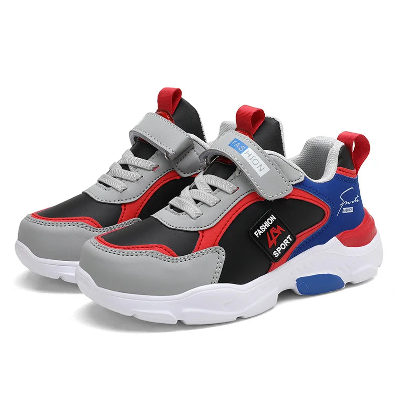 Kids Sport Sneakers — Leather Breathable Non-Slip | EU 31–40 - photo 8