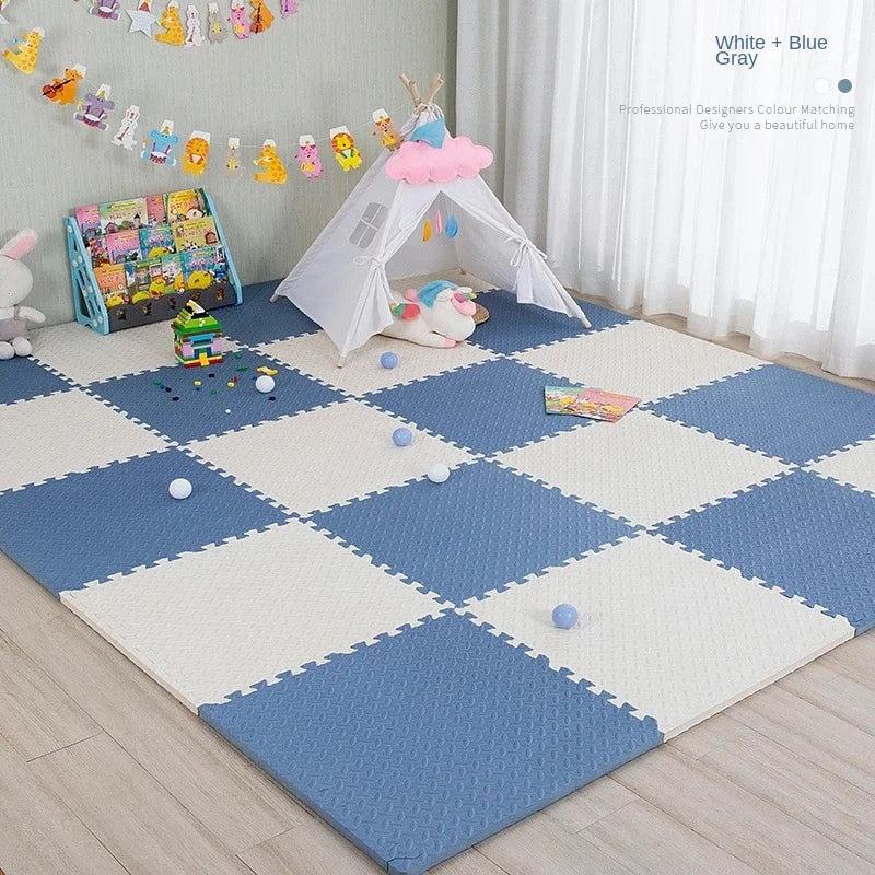 Baby EVA Foam Puzzle Play Mat – Soft & Anti-Slip Floor Tiles for Kids (8 or 16 Pieces)