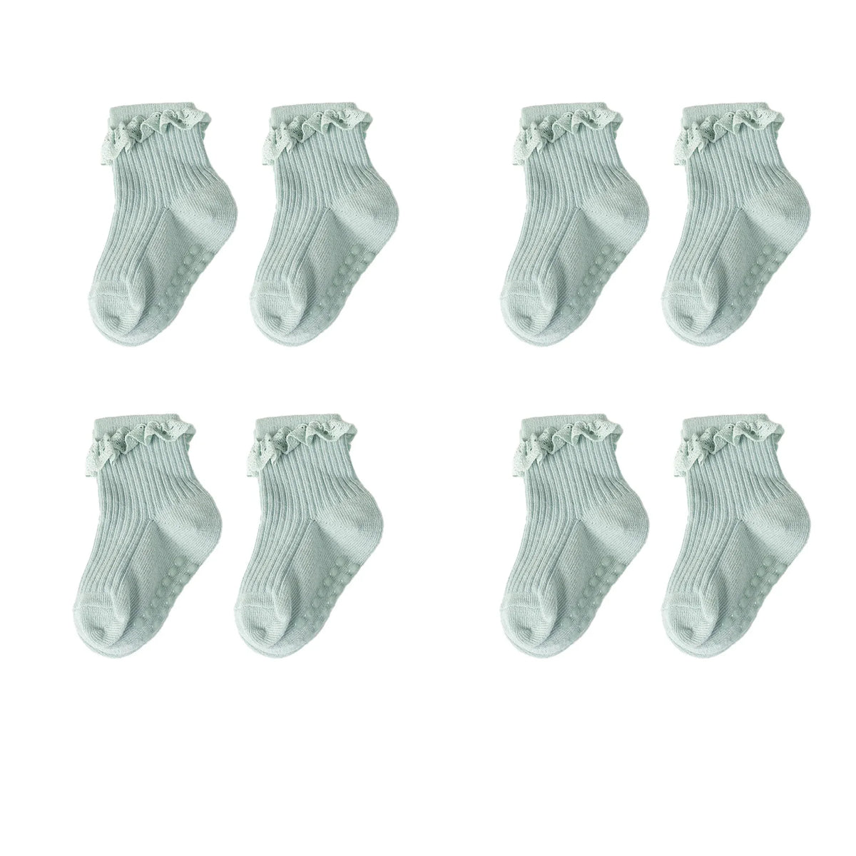 Cotton Lace Toddler Girl Socks - Kindle Kids ABC - view 18