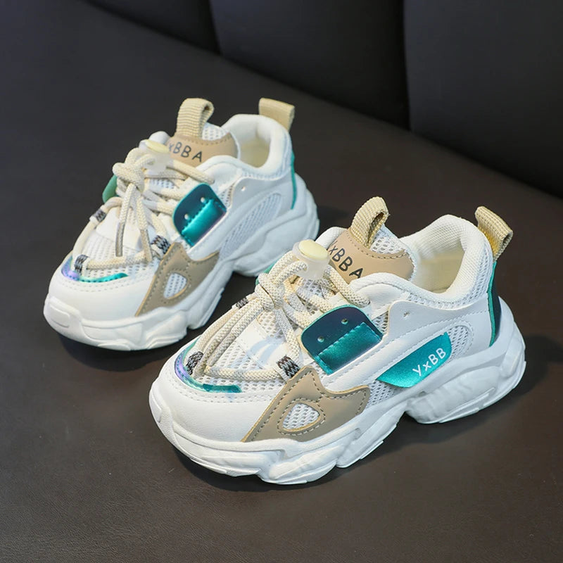 Kids Breathable Mesh Sneakers — Non-Slip Sport | EU 21–36 - photo 1