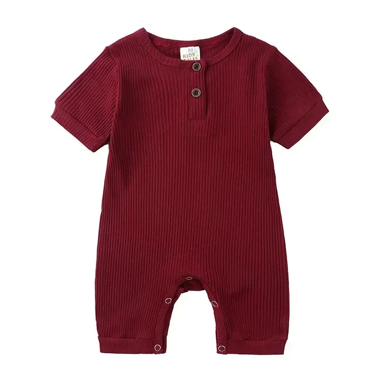 Baby Cotton Short-Sleeve Romper - Kindle Kids ABC - view 15