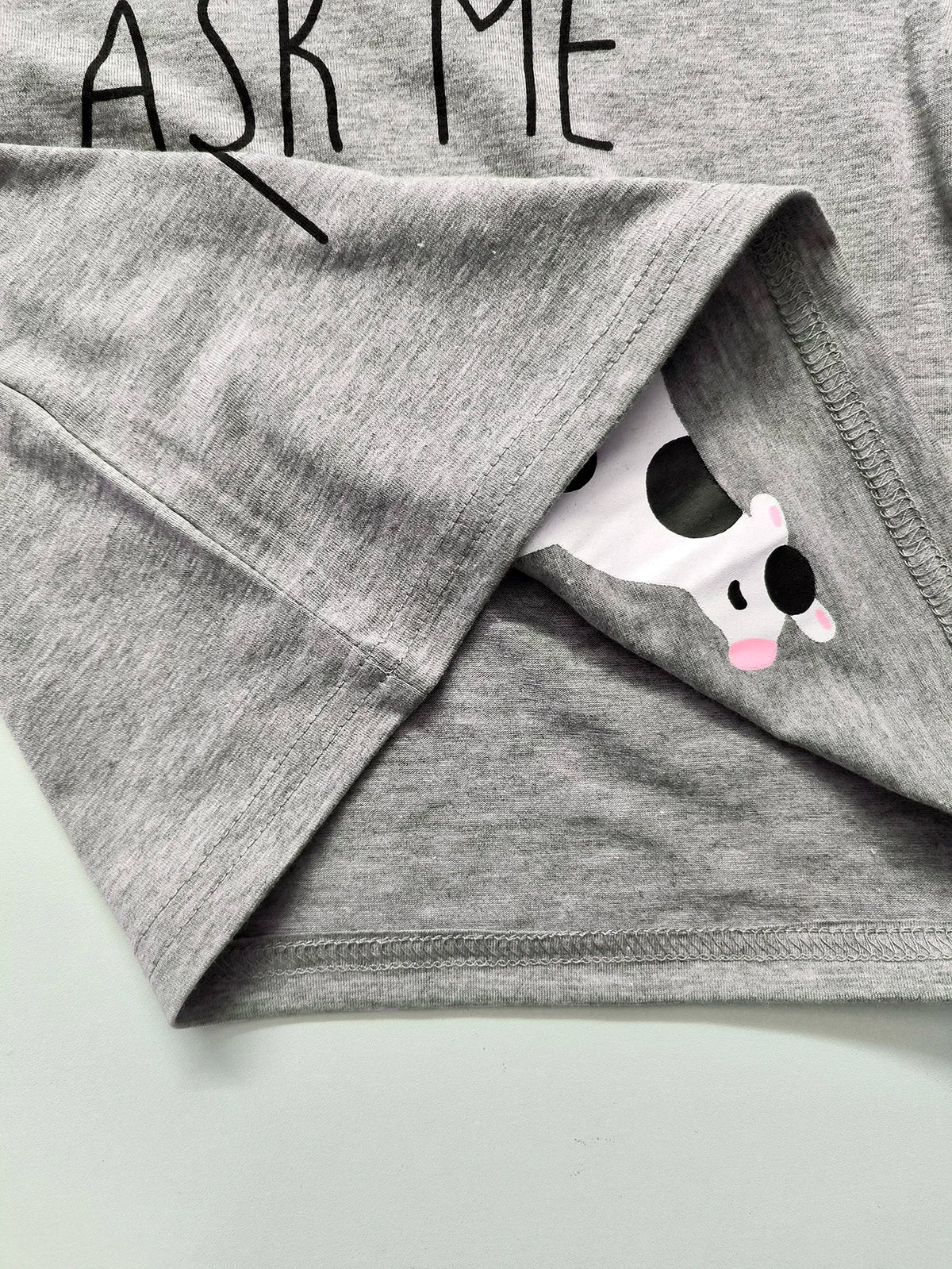 Toddler Funny Cow Print Cotton T-Shirt - photo 4