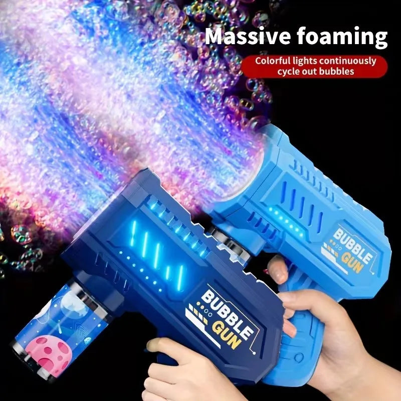 Rocket Bubble Gun – Automatic Bubble Blower Machine for Kids | Outdoor Play - photo 1