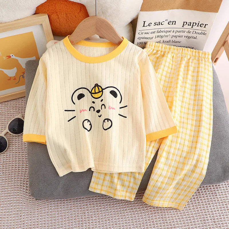 Baby and Kids Bear Print Cotton Set 3M-8Y - photo 10