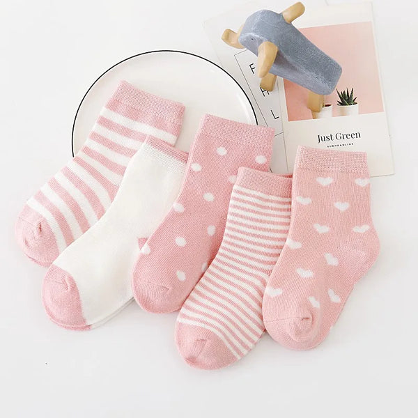 Soft Cotton Kids Socks - Kindle Kids ABC