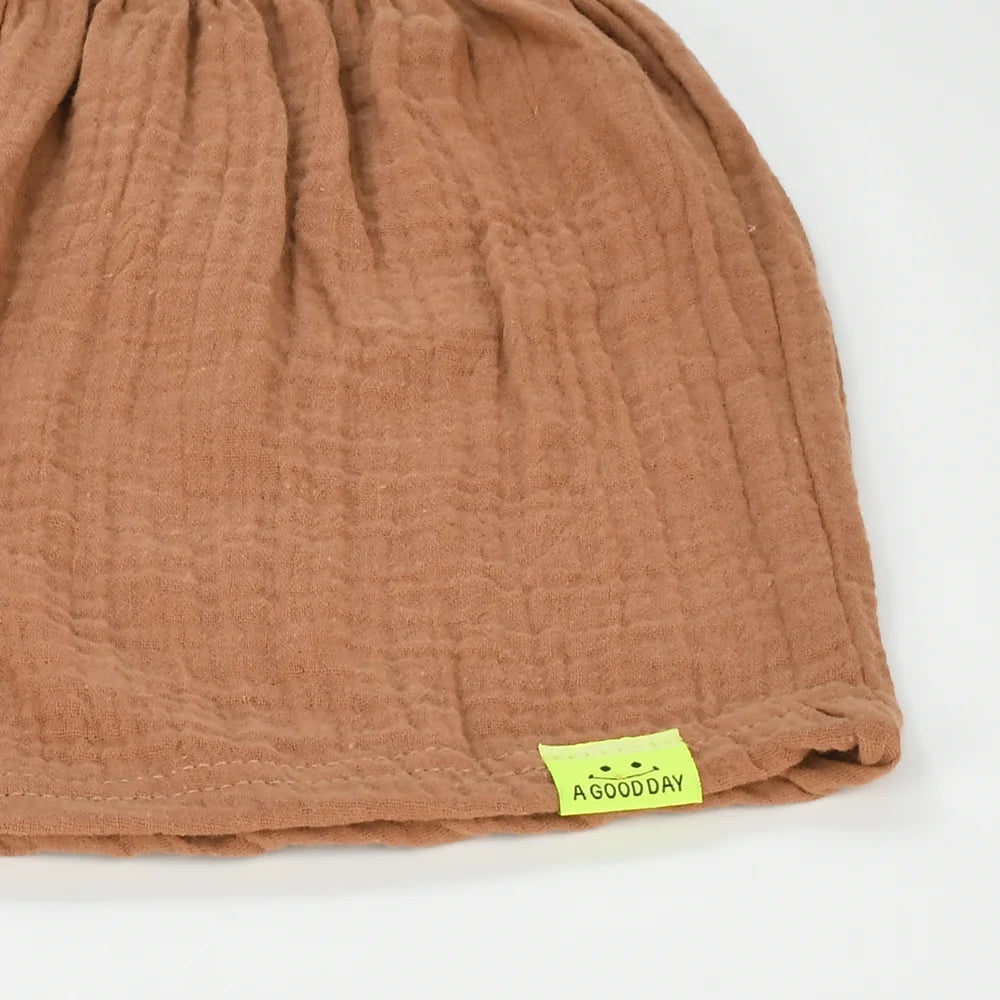 Kids Pure Cotton Beach Shorts Solid Colour Casual - photo 3