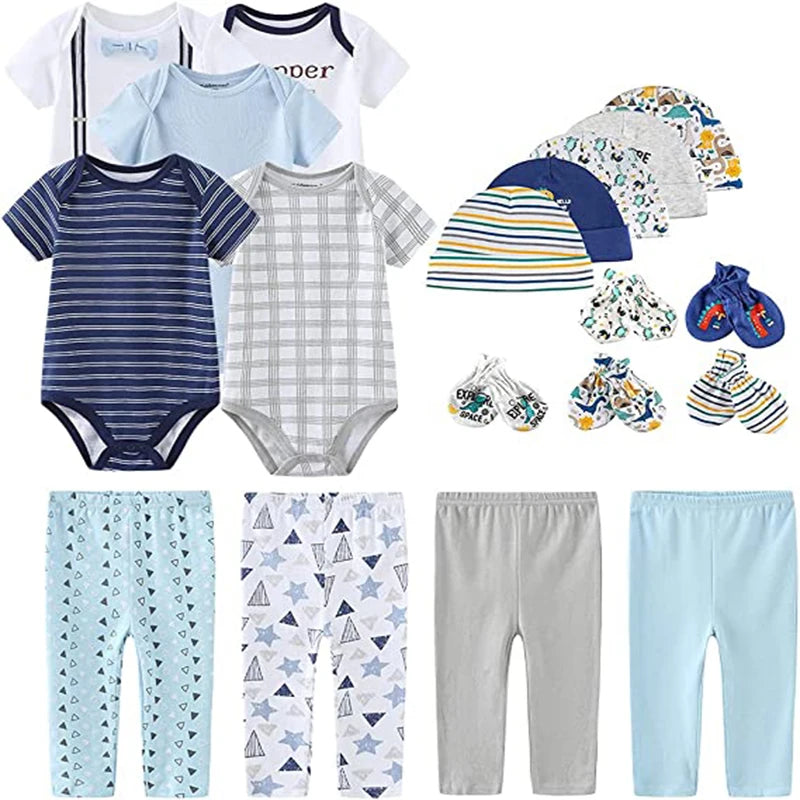 Unisex Newborn Baby Cotton Clothing Set - Kindle Kids ABC - view 6