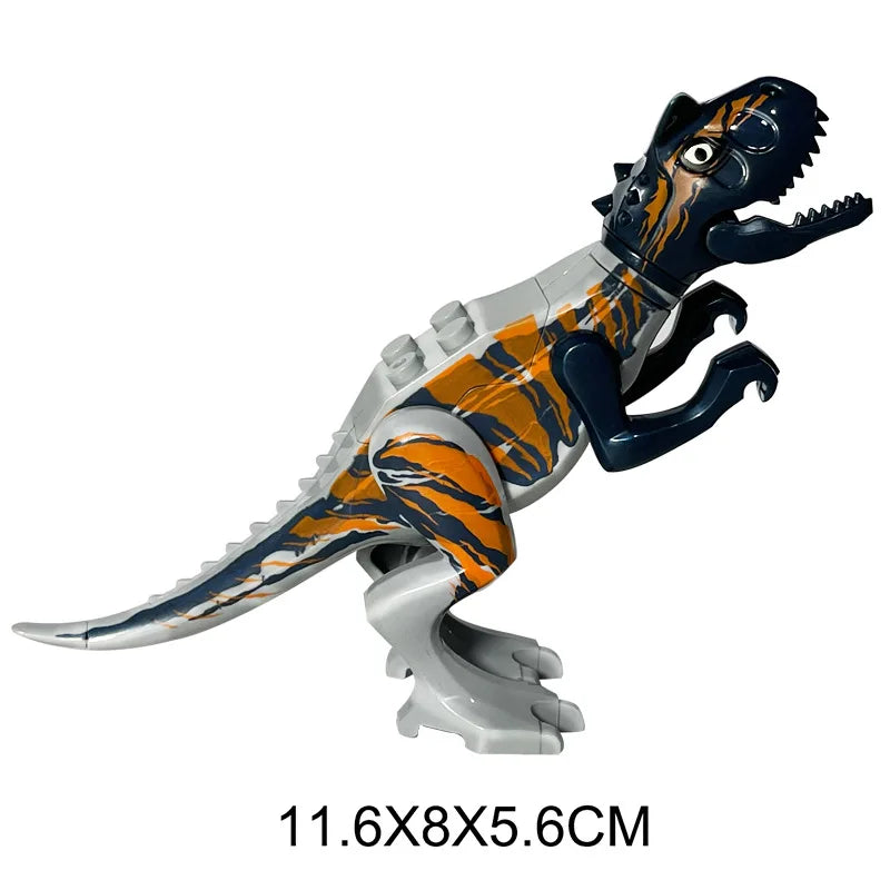 Dinosaur building blocks large brick figure set, kids 5-10Y - photo 9