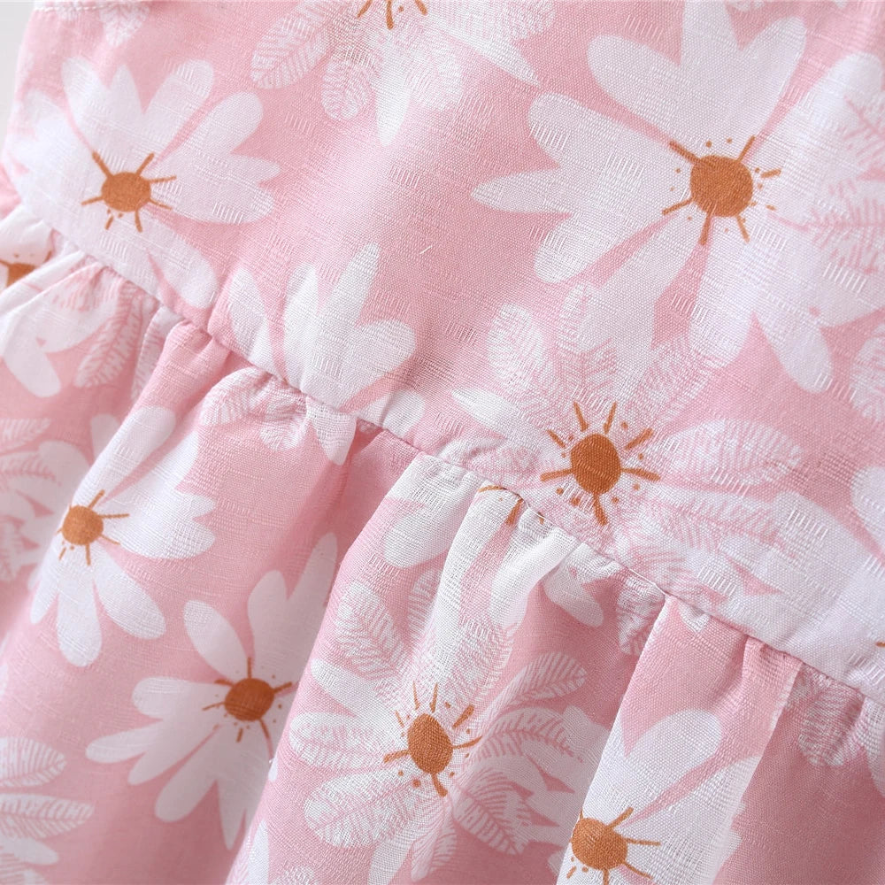 Baby Girl Floral Sleeveless Dress – Bow Detail | 6M–3Y - photo 6