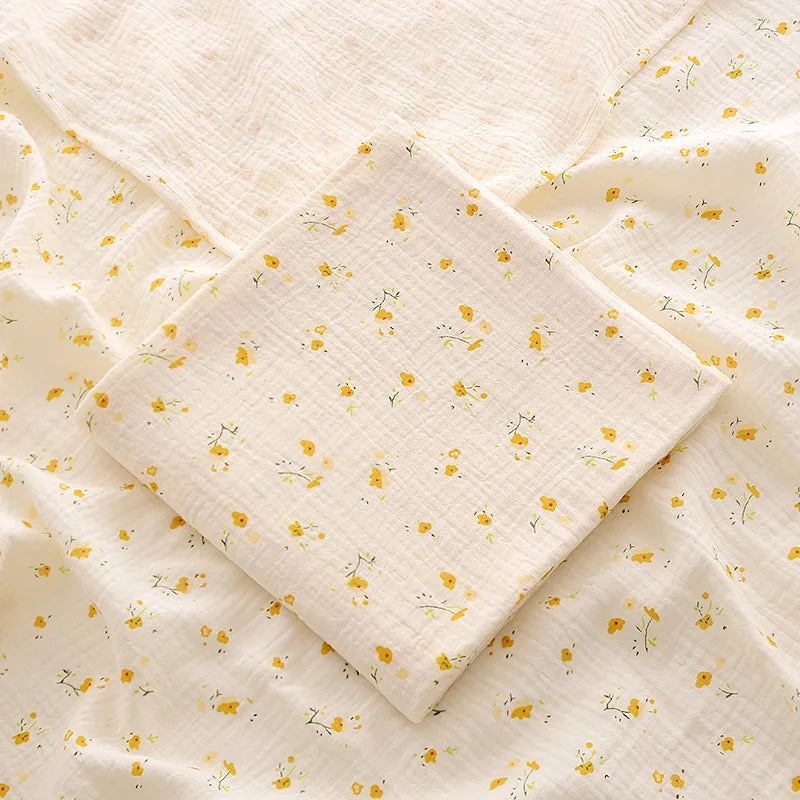 2-Layer Cotton Muslin Baby Swaddle Blanket - Kindle Kids ABC - view 10