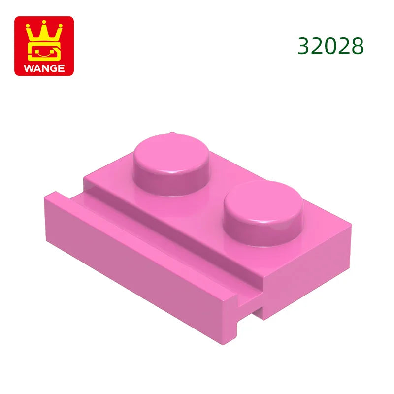 224-piece building block plate set MOC slide bricks for kids creative builds
