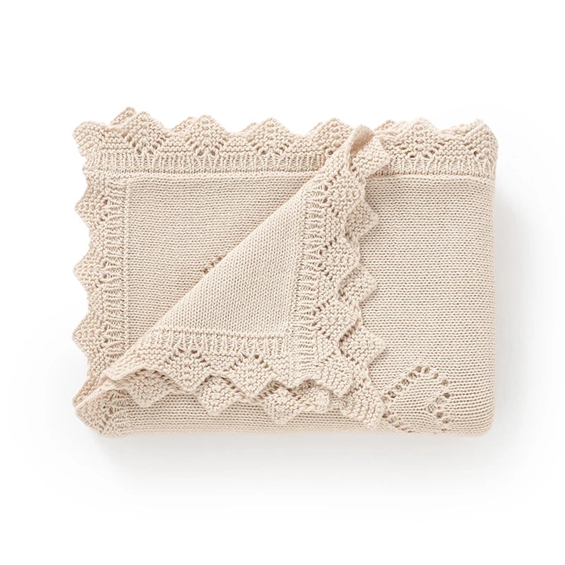 Knit Cotton Baby Blanket - Kindle Kids ABC - view 3