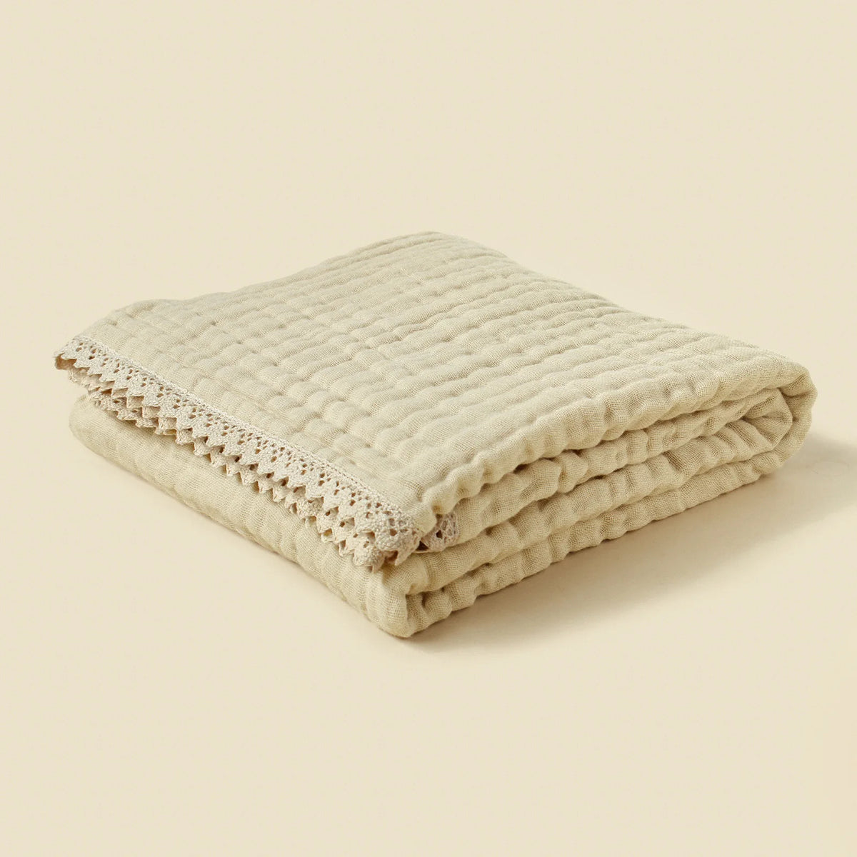 6-Layer Bamboo Cotton Baby Receiving Blanket - Kindle Kids ABC - view 8