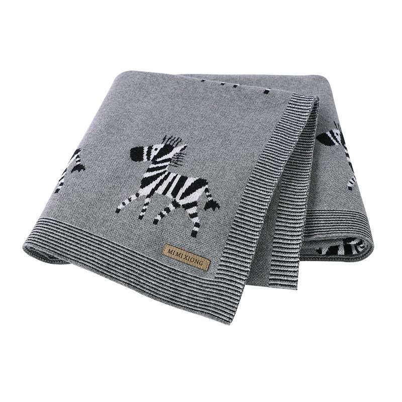 Knitted Cotton Baby Blanket - Kindle Kids ABC - view 10