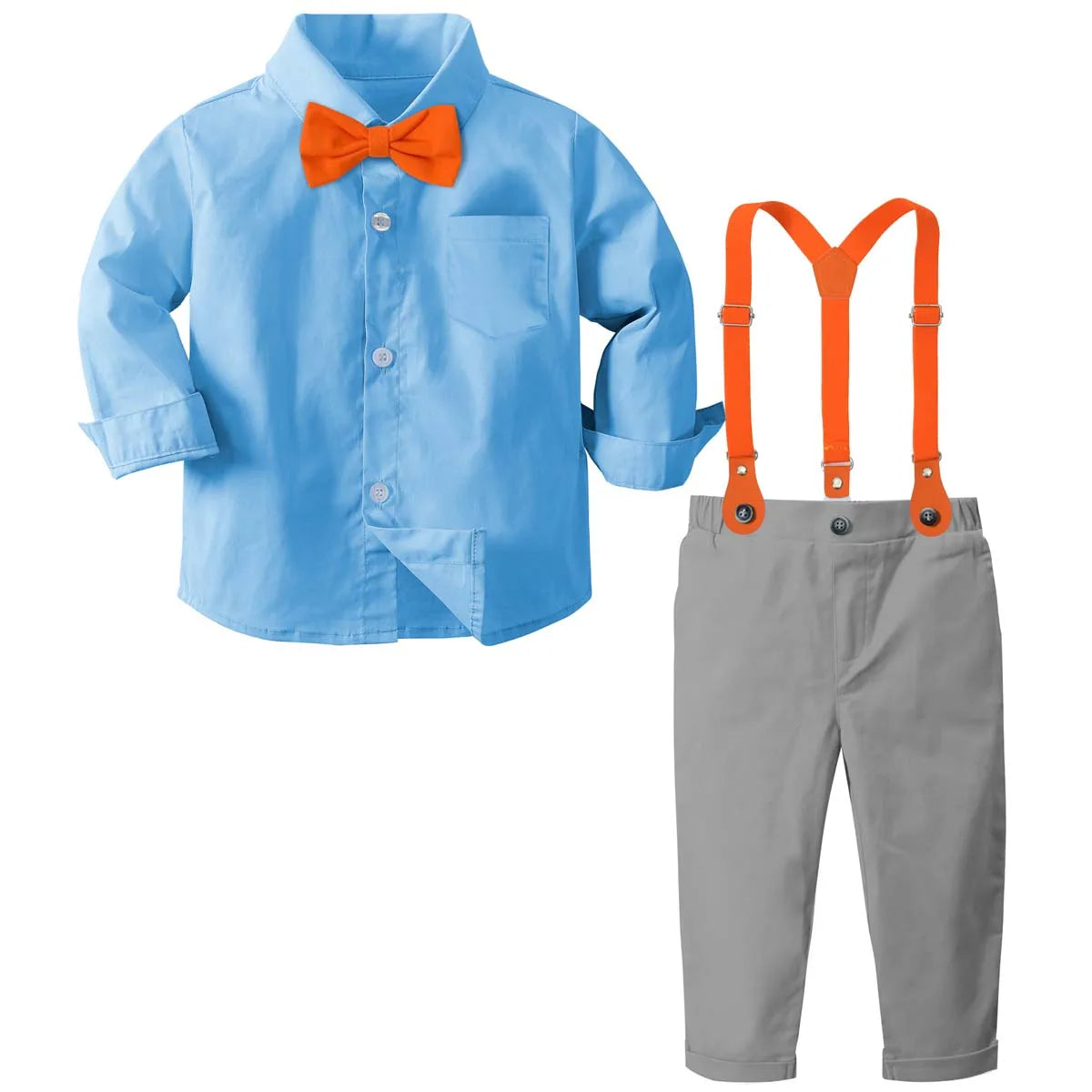 Baby Boys' Formal Suspender Outfit Set - Kindle Kids ABC - view 13