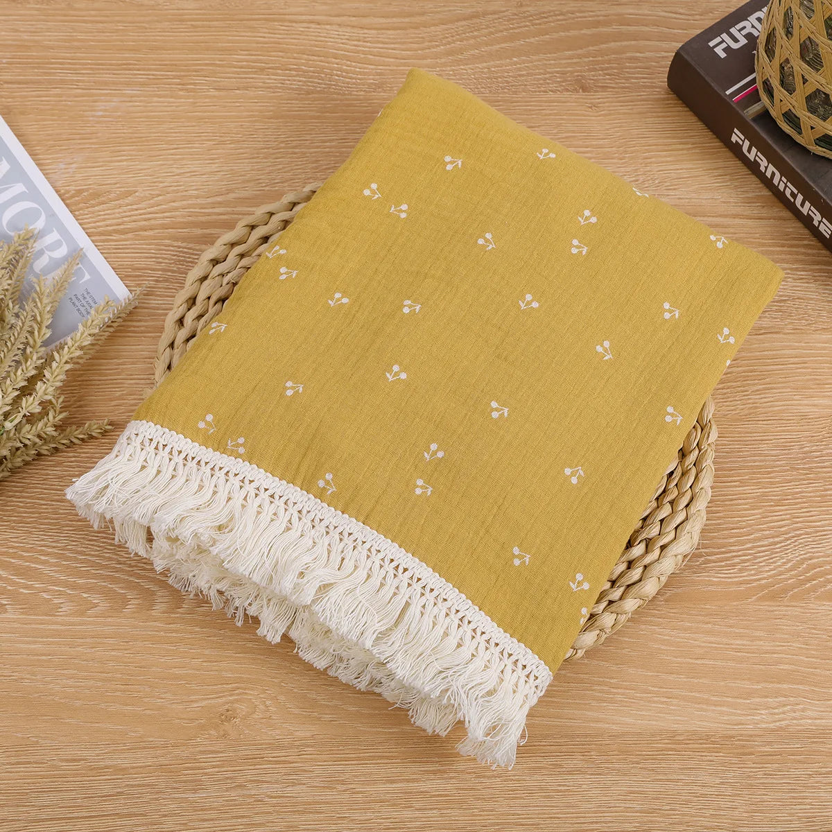 Cotton Muslin Baby Swaddle Blanket - Kindle Kids ABC - view 8