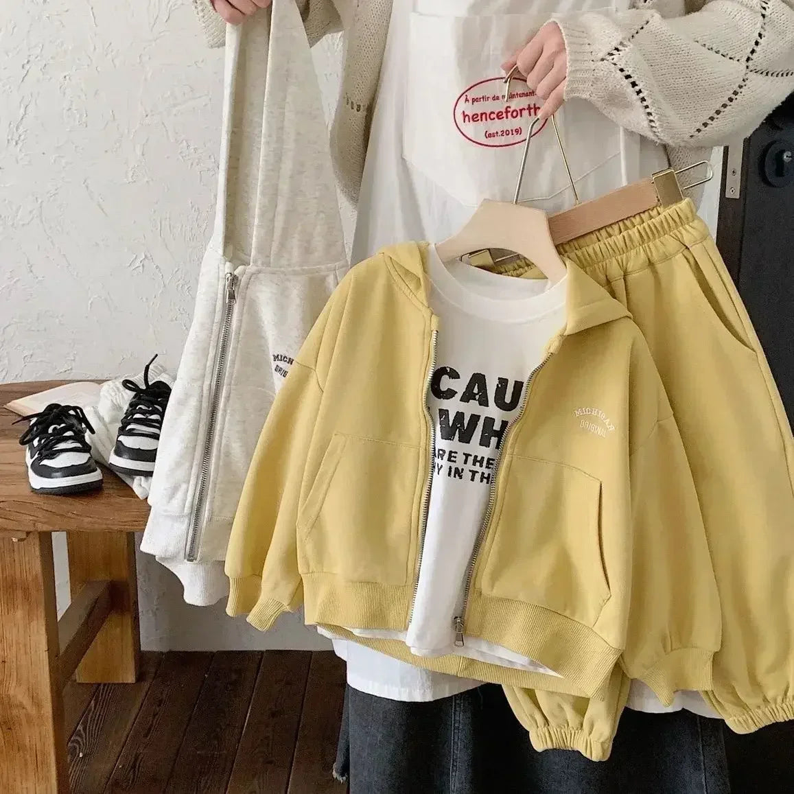 Kids Hooded Cotton Casual Set 18M-10Y - photo 7