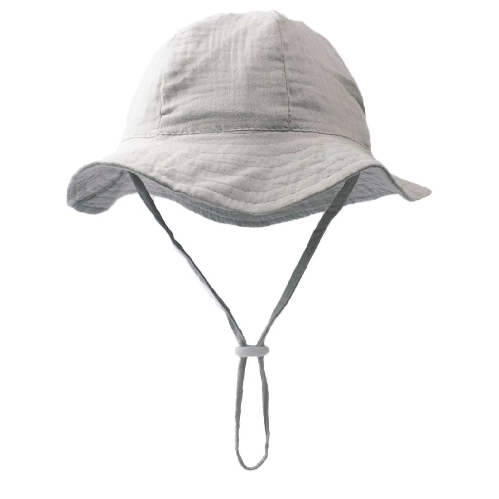 Baby Cotton Bucket Sun Hat - Breathable Fisherman Hat - photo 10