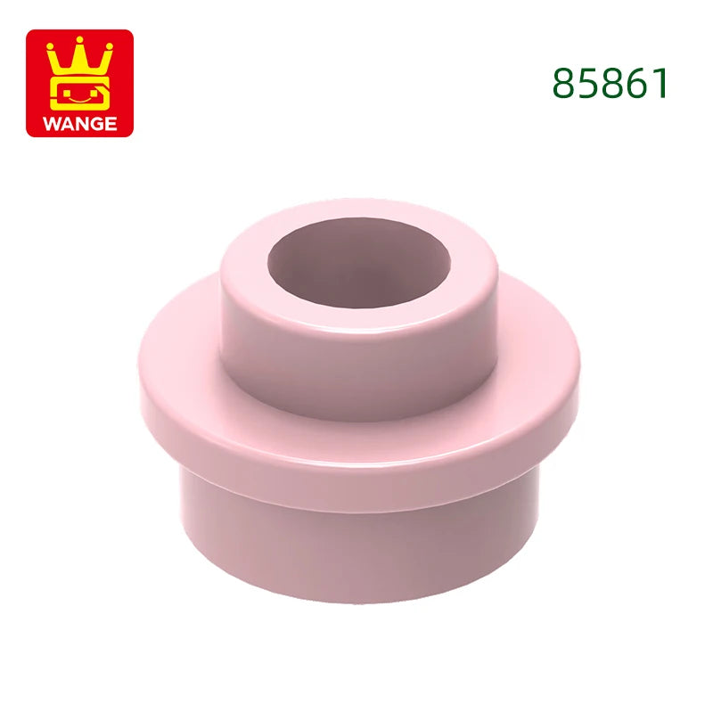 1098-piece round plate brick set MOC accessory pack for advanced builders