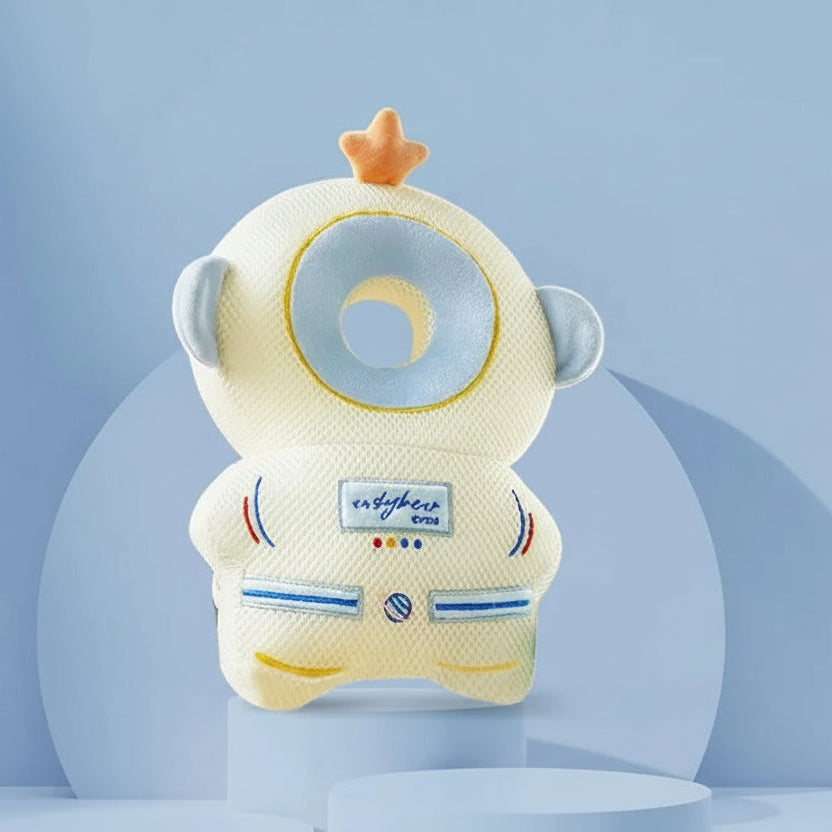 Baby Anti-Fall Head & Back Protector Pillow – Cute Animal Design