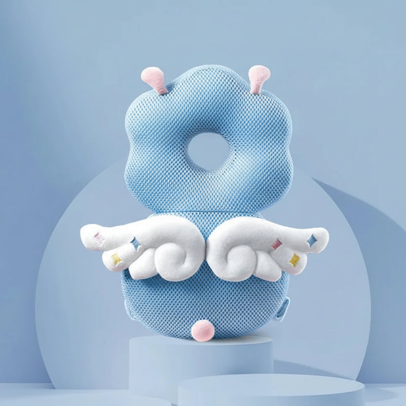 Baby Anti-Fall Head & Back Protector Pillow – Cute Animal Design