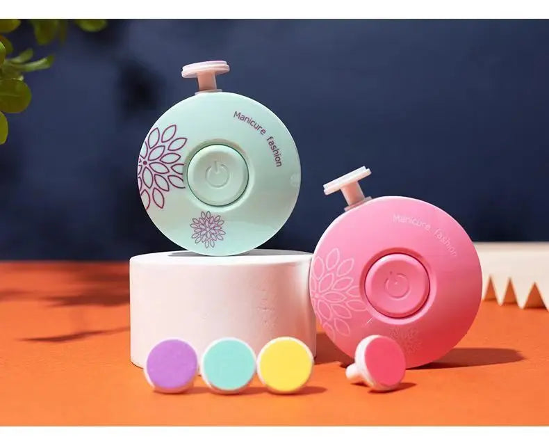 Electric Baby Nail Trimmer – Safe & Quiet Nail File for Newborns & Toddlers