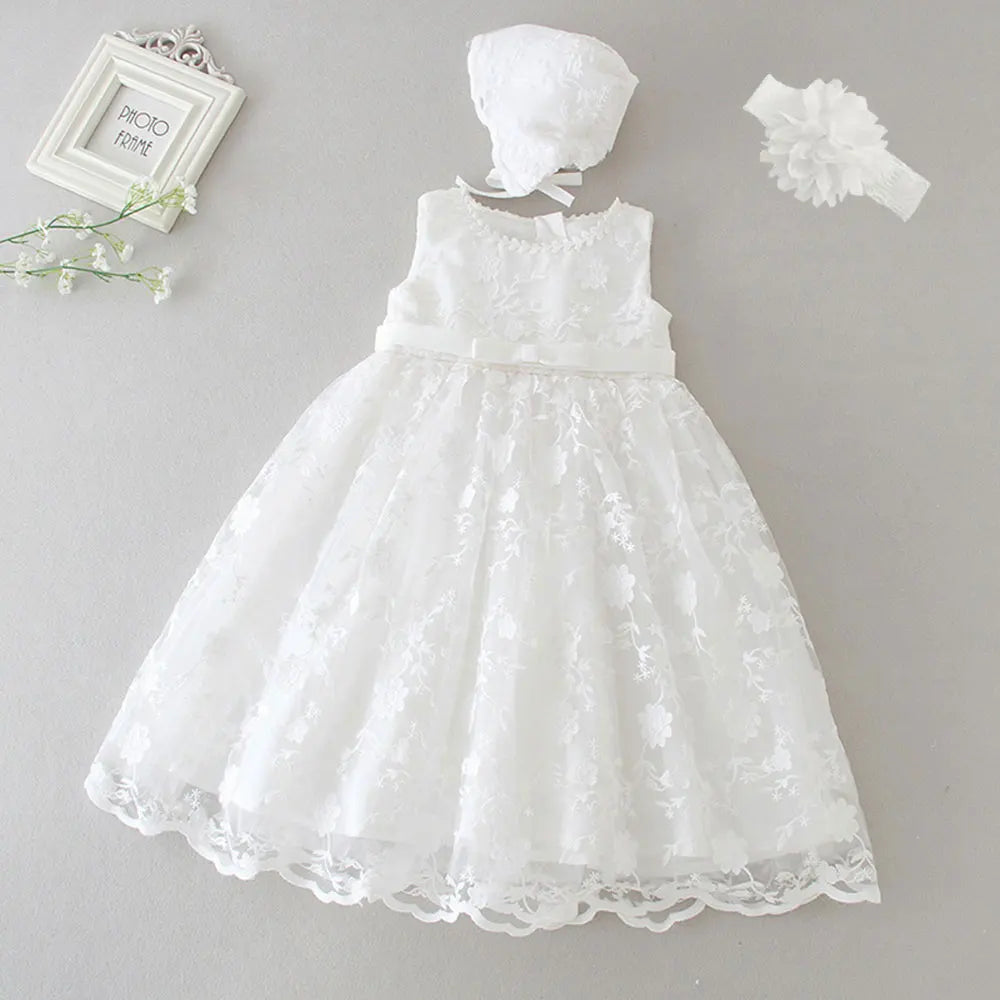 Lace Christening Gown - Kindle Kids ABC - view 19