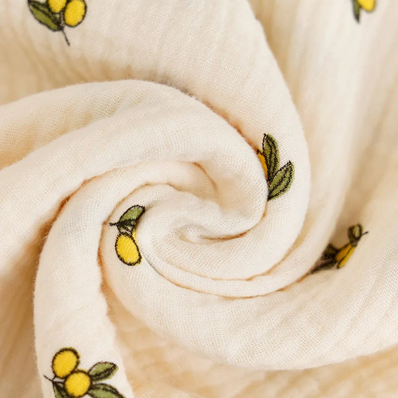 Cotton Muslin Baby Swaddle & Bath Towel - Kindle Kids ABC - view 4