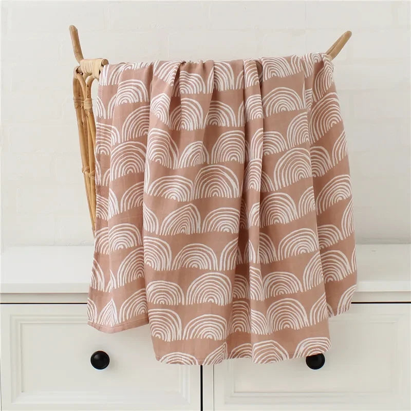 Bamboo Cotton Muslin Swaddle Blanket - Kindle Kids ABC - view 15
