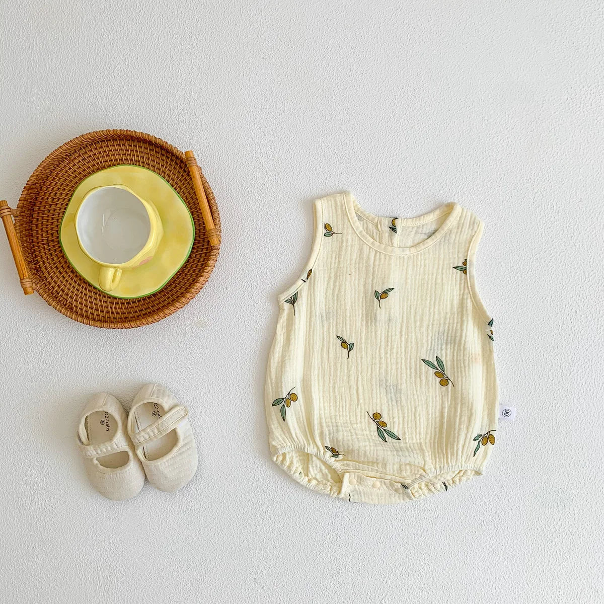 Muslin Cotton Baby Romper - Kindle Kids ABC - view 4