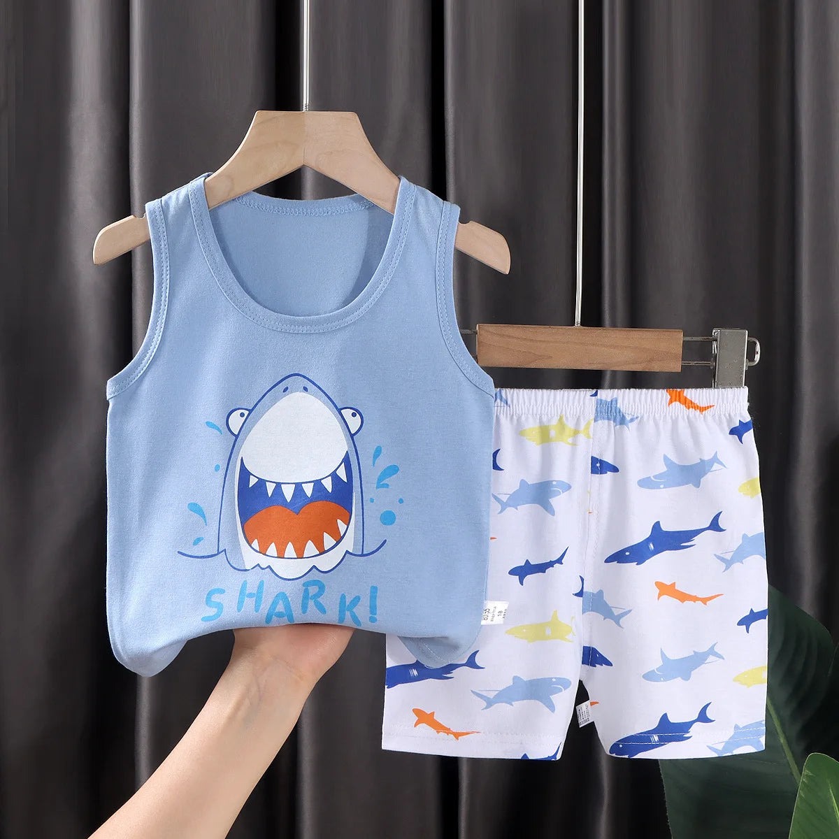Cotton Baby Vest & Shorts Set - Kindle Kids ABC - view 13