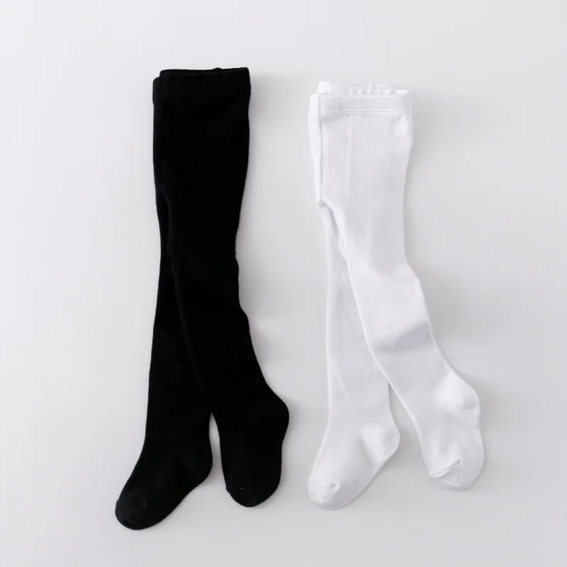 Knitted Cotton Infant Baby Tights - Kindle Kids ABC - view 3
