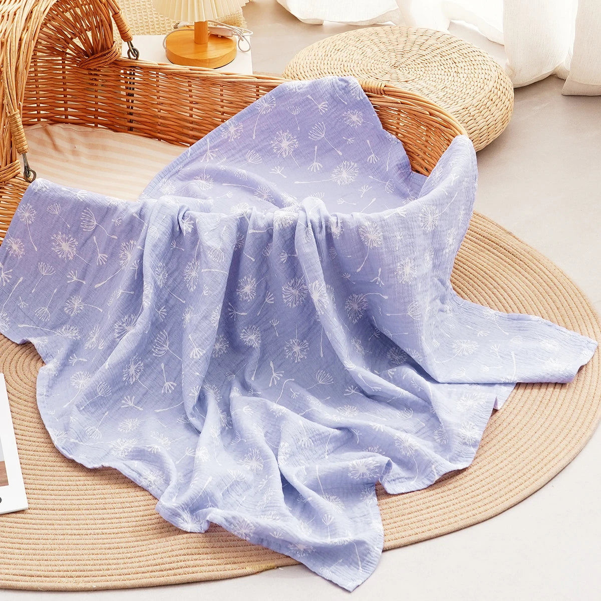 100% Cotton Muslin Baby Swaddle Wrap - Kindle Kids ABC - view 14