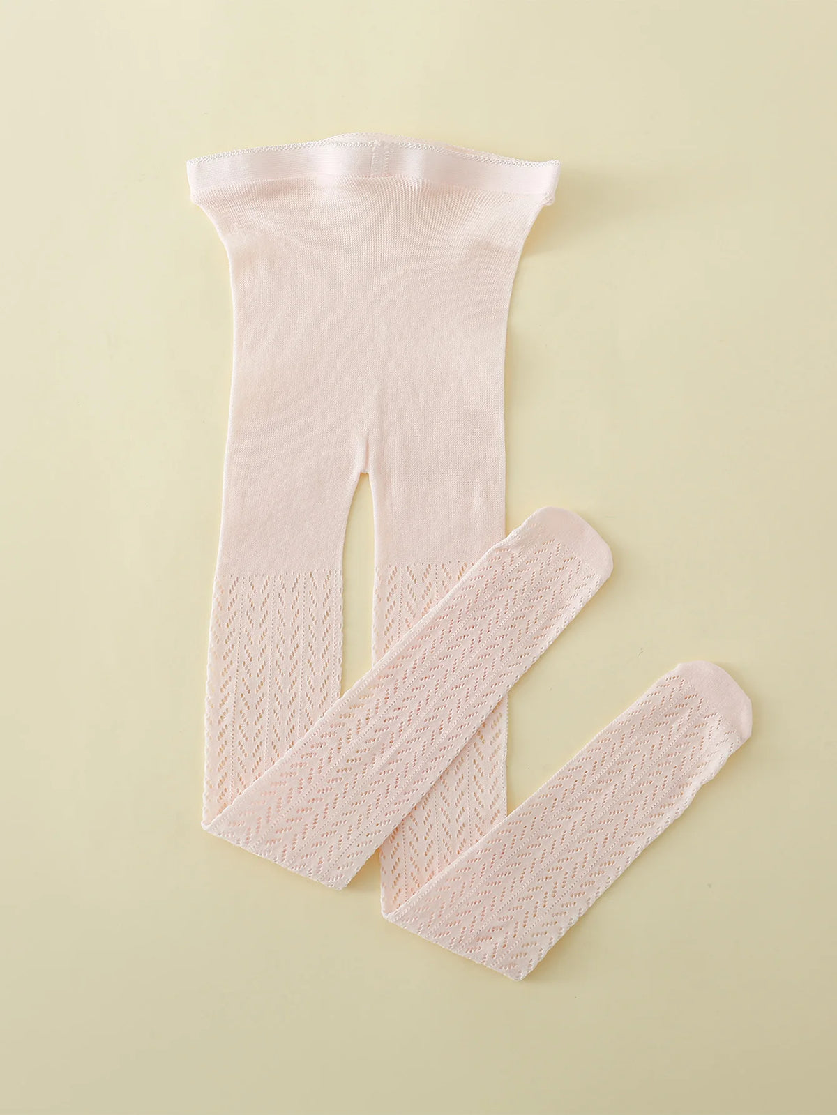 Girls Cotton Mesh Tights — Fishnet Vintage Pantyhose | 6M–7Y