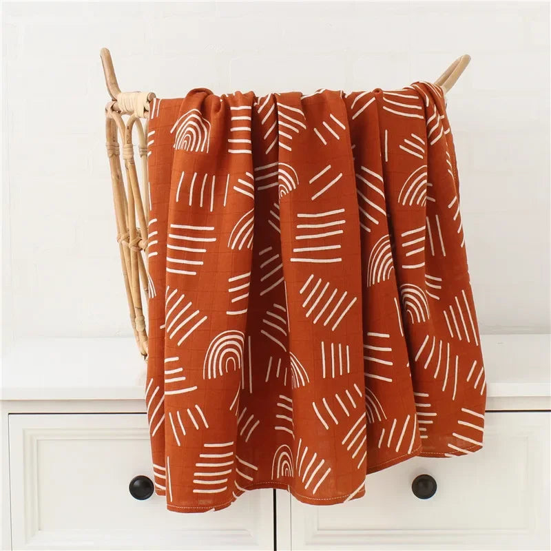 Bamboo Cotton Muslin Swaddle Blanket - Kindle Kids ABC - view 10
