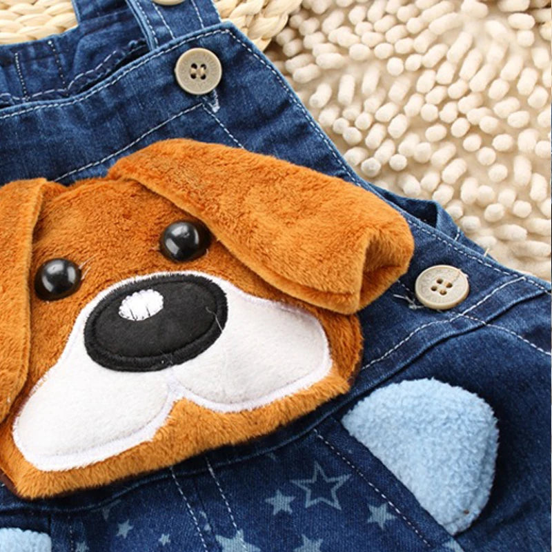 Toddler Denim Suspender Shorts — Summer Jumper Overalls | 0–7Y