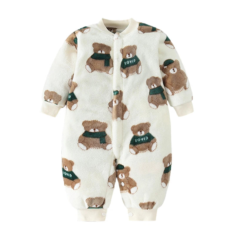 Soft Flannel Cotton Baby Romper - Kindle Kids ABC - view 17