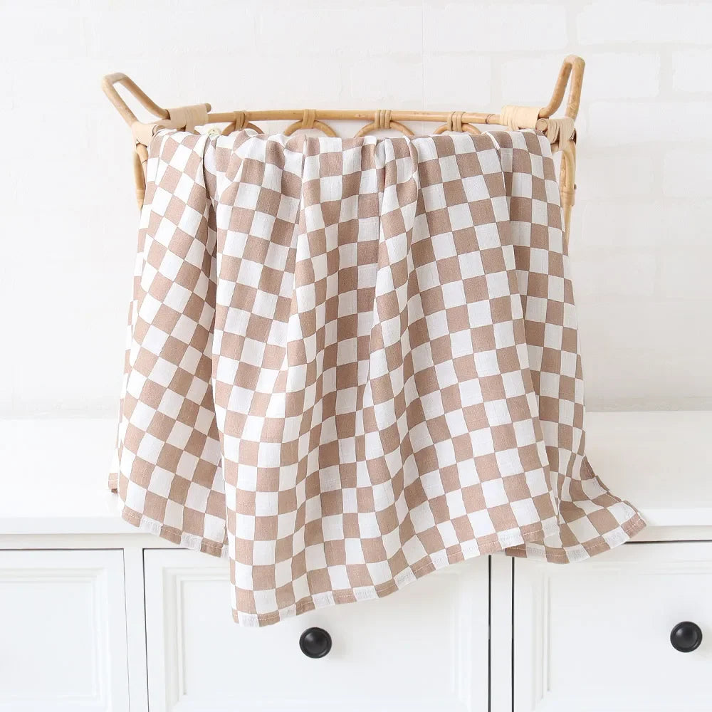 Bamboo Cotton Muslin Swaddle Blanket - Kindle Kids ABC - view 7
