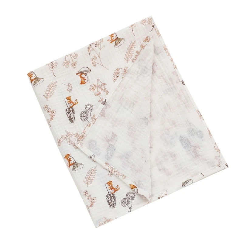 Cotton Gauze Muslin Baby Blanket - Kindle Kids ABC - view 17