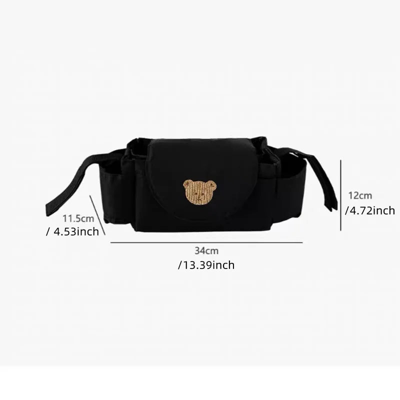 Stroller organizer bag size guide