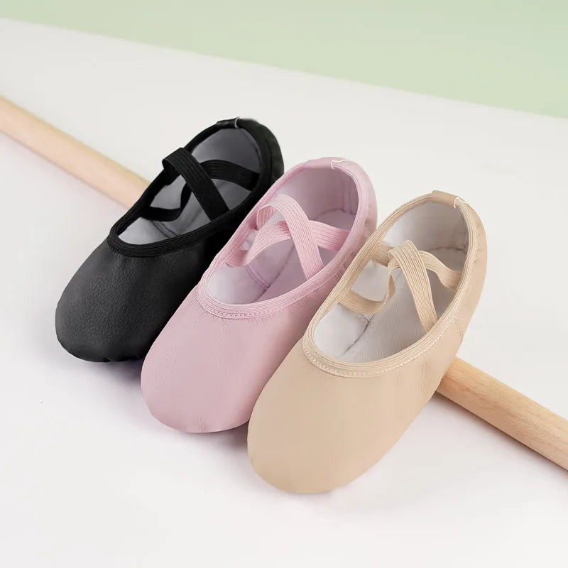 PU Ballet Shoes for Toddler Girls - Kindle Kids ABC - view 4
