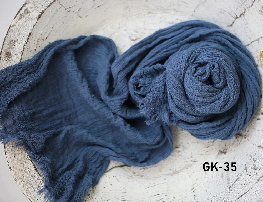 Seersucker Cotton Gauze Baby Wrap Blanket - Kindle Kids ABC - view 11