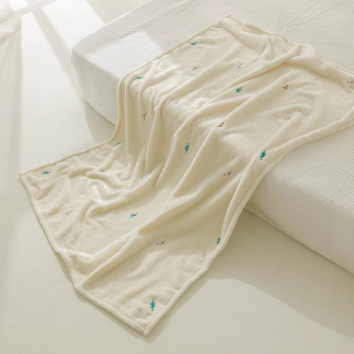 Cotton Baby Swaddle Stroller Blanket - Kindle Kids ABC - view 7